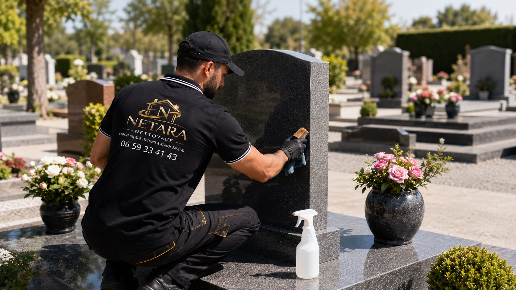 Entretien de monument funéraire